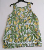 Vestido con bolsas a los lados con cardigan tipo crochet