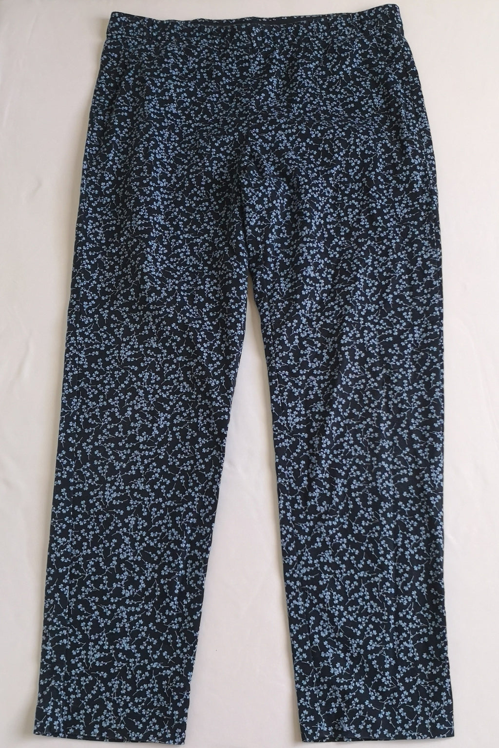 Pantalón corte recto con blusa manga 3/4 💙