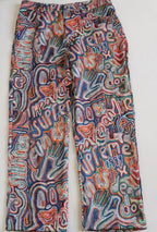 Blusa de algodón tejida con pantalón ancho de abajo ⚓