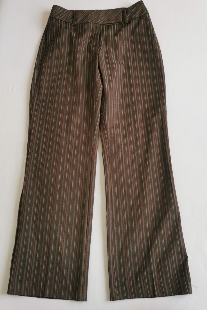 Pantalón ancho de abajo con blusa tejida ⚓