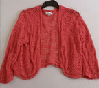 Enterizo halter con cardigan corto
