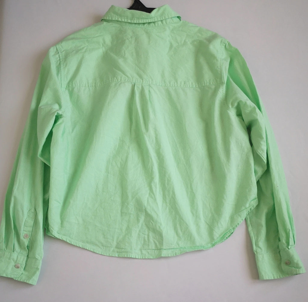 Blusa corta con Bermuda de lona