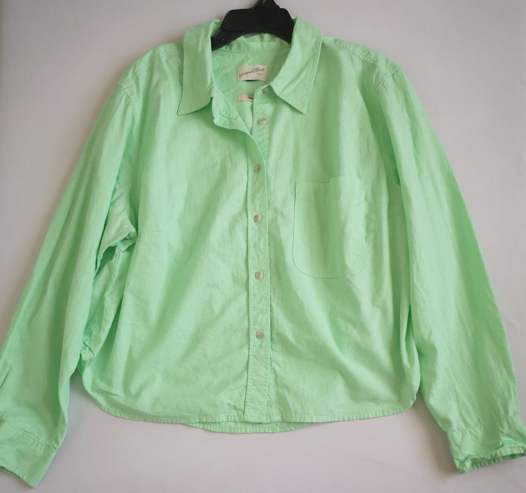 Blusa corta con Bermuda de lona