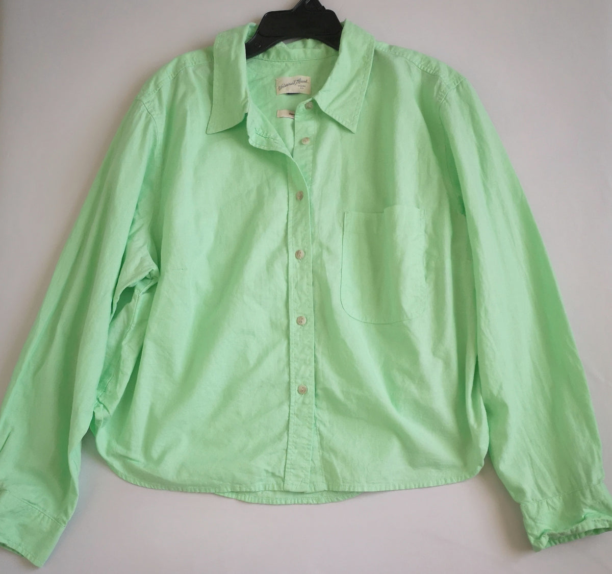 Blusa corta con Bermuda de lona