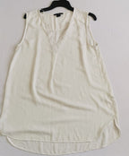 Pantalón corte recto con blusa sin mangas