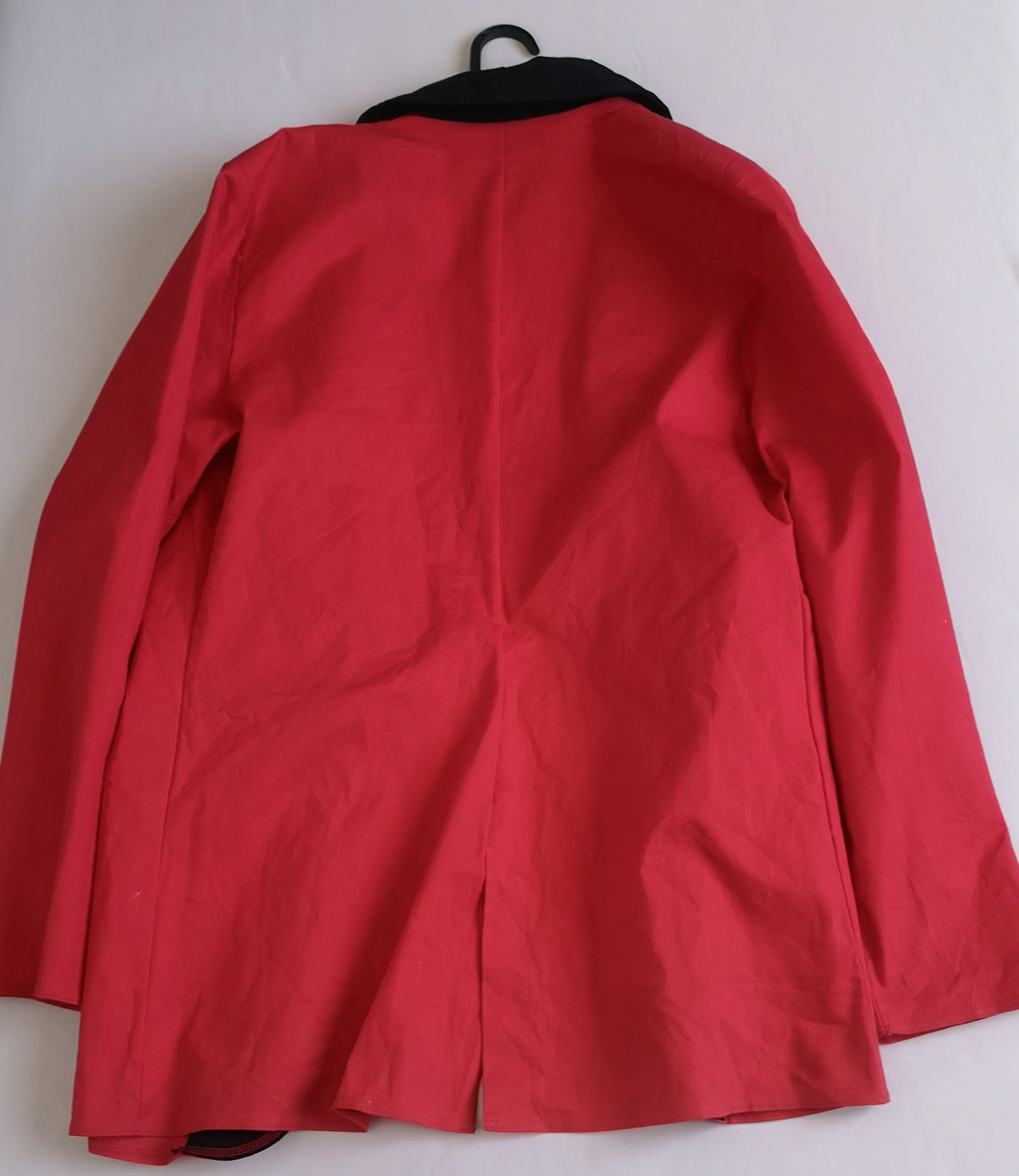Blazer largo de gabardina
