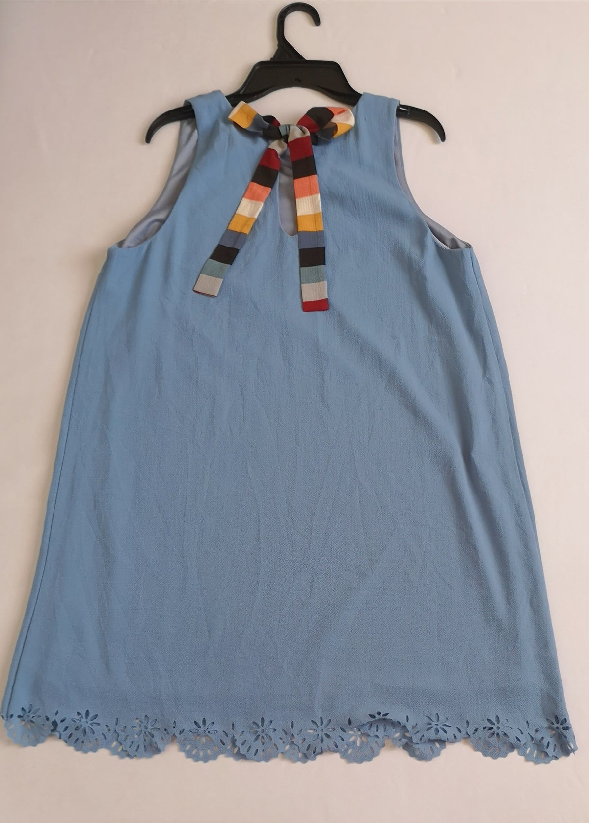Vestido corte A incluye collar 💙
