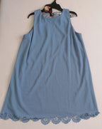 Vestido corte A incluye collar 💙