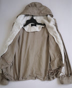 Parka con gorro borreguito