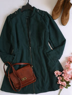 Abrigo con zipper